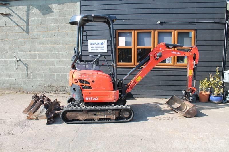 Kubota U 17-3 Minibagger < 7t