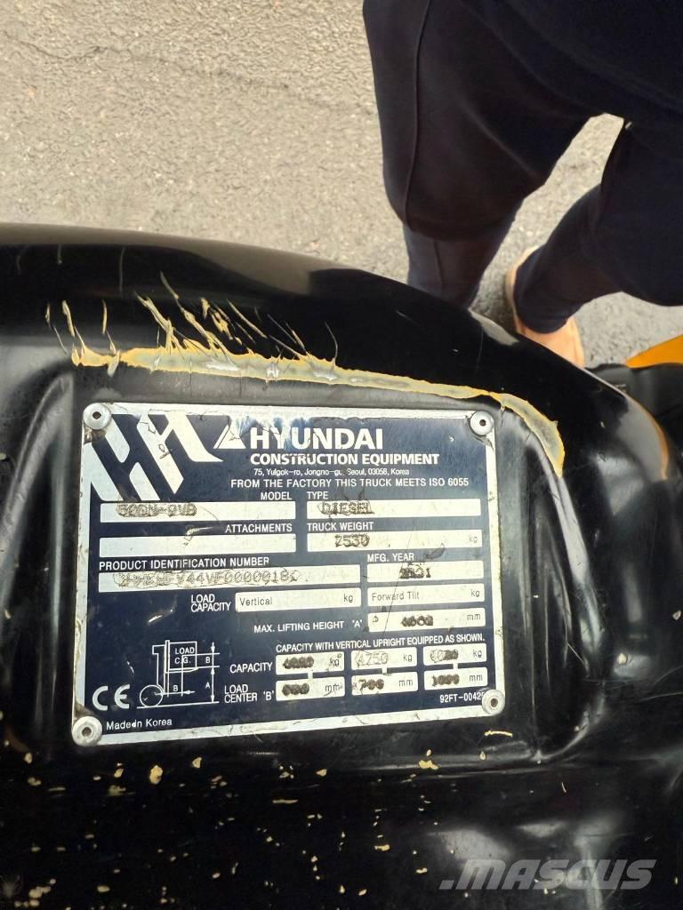 Hyundai 50 DN-9 VB Diesel heftrucks
