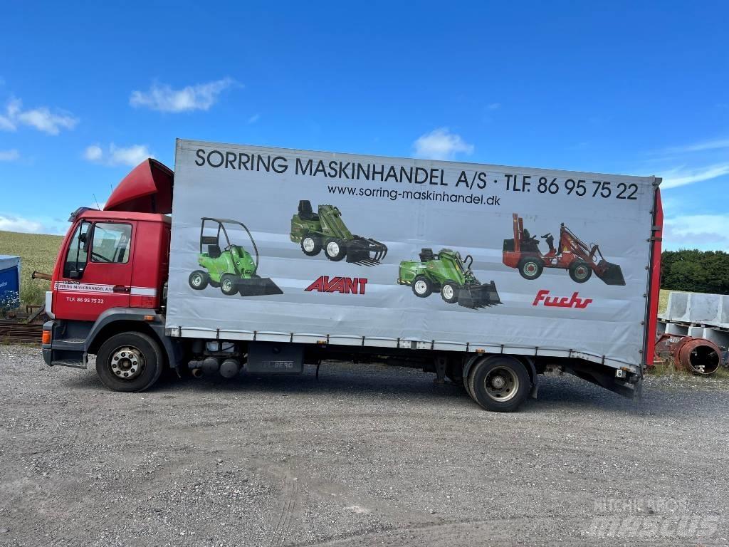MAN 14.224 Pritschenwagen/Pritschenwagen mit Seitenklappe