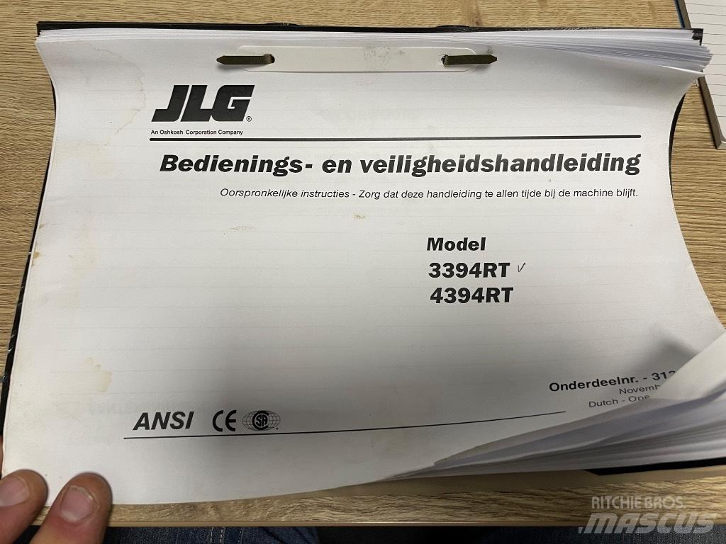 JLG 3394 RT Scheren-Arbeitsbühnen