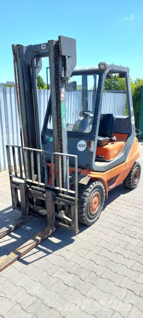 Linde H 20 T-03 LPG heftrucks