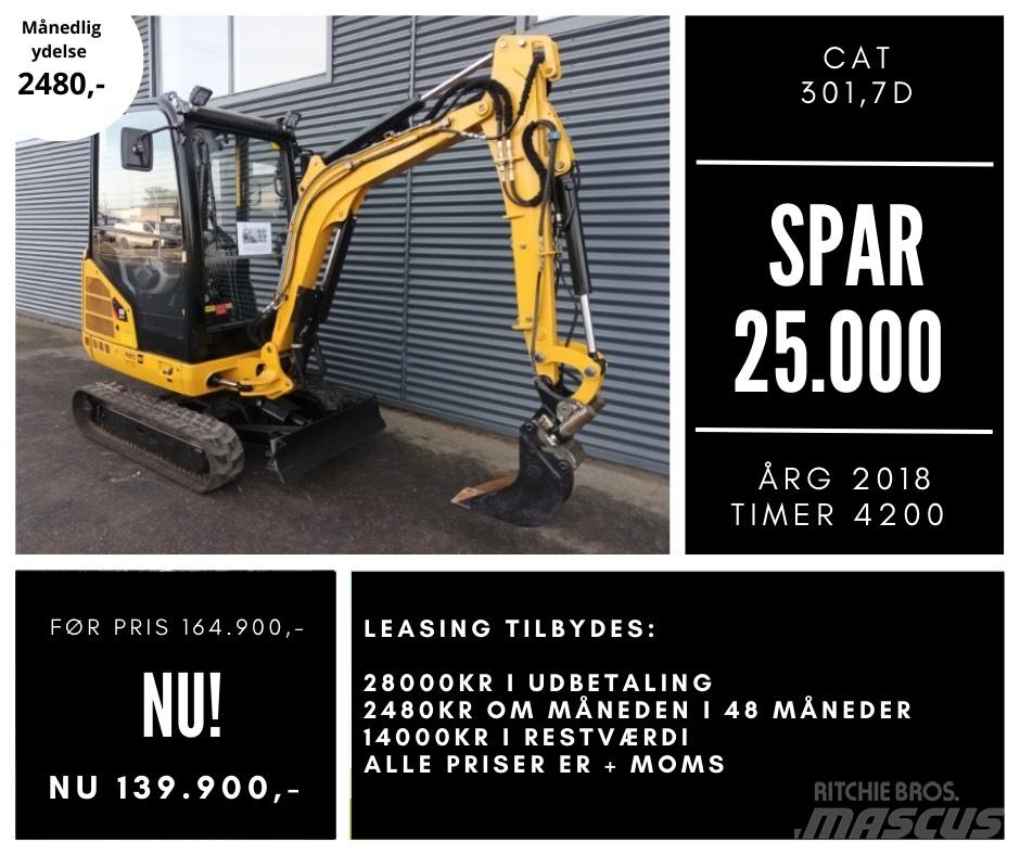 CAT 301,7d Minibagger < 7t