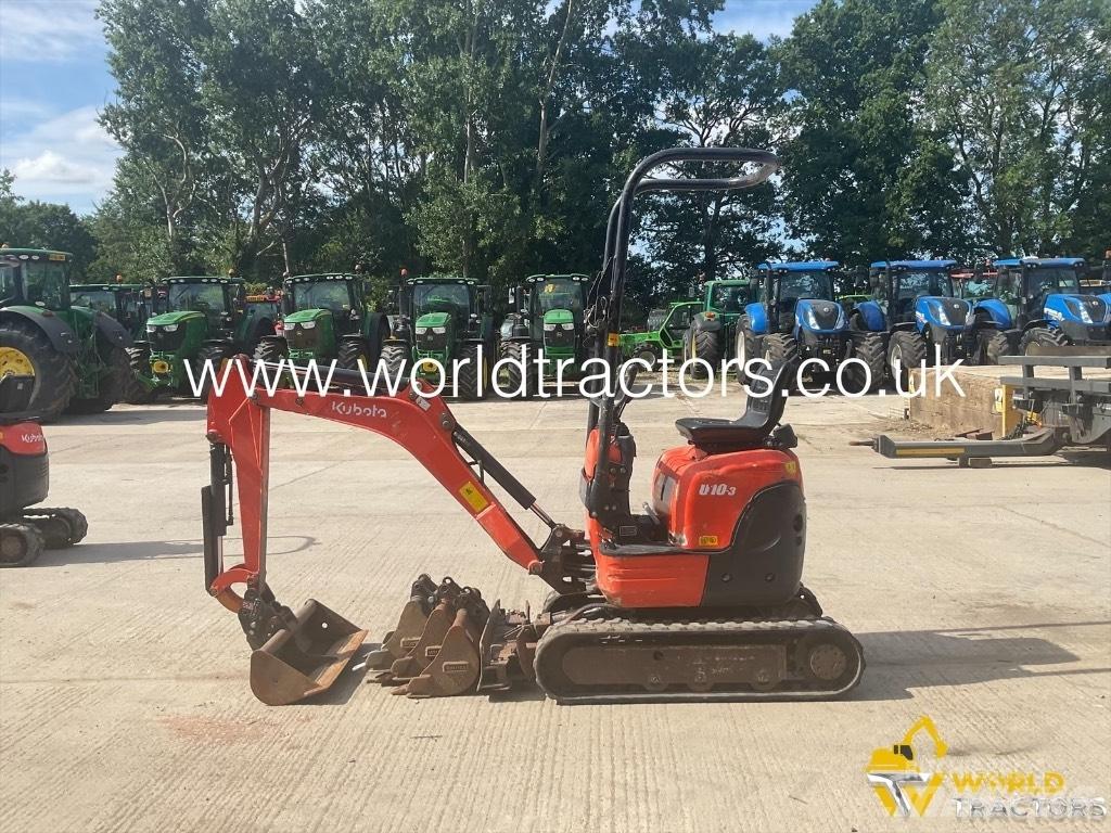 Kubota U 10-3 Minibagger < 7t