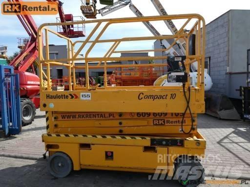 Haulotte Compact 10 Scheren-Arbeitsbühnen