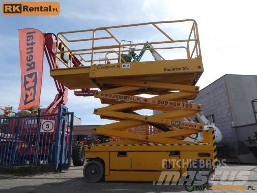 Haulotte Compact 10 Scheren-Arbeitsbühnen