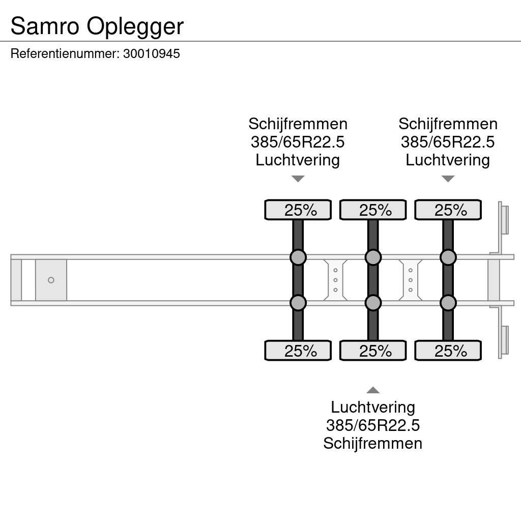 Samro Oplegger Curtainsiderauflieger
