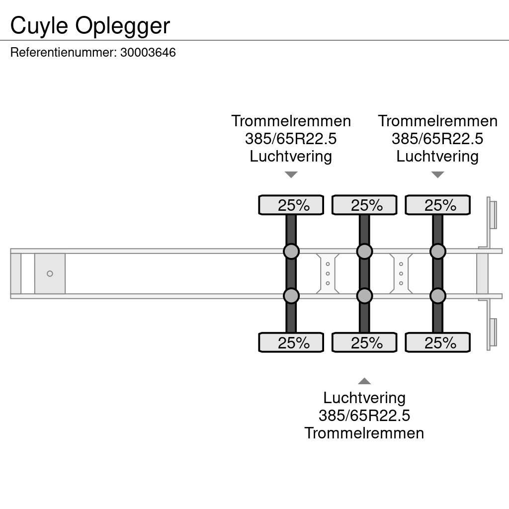  Cuyle Oplegger Pritschenauflieger