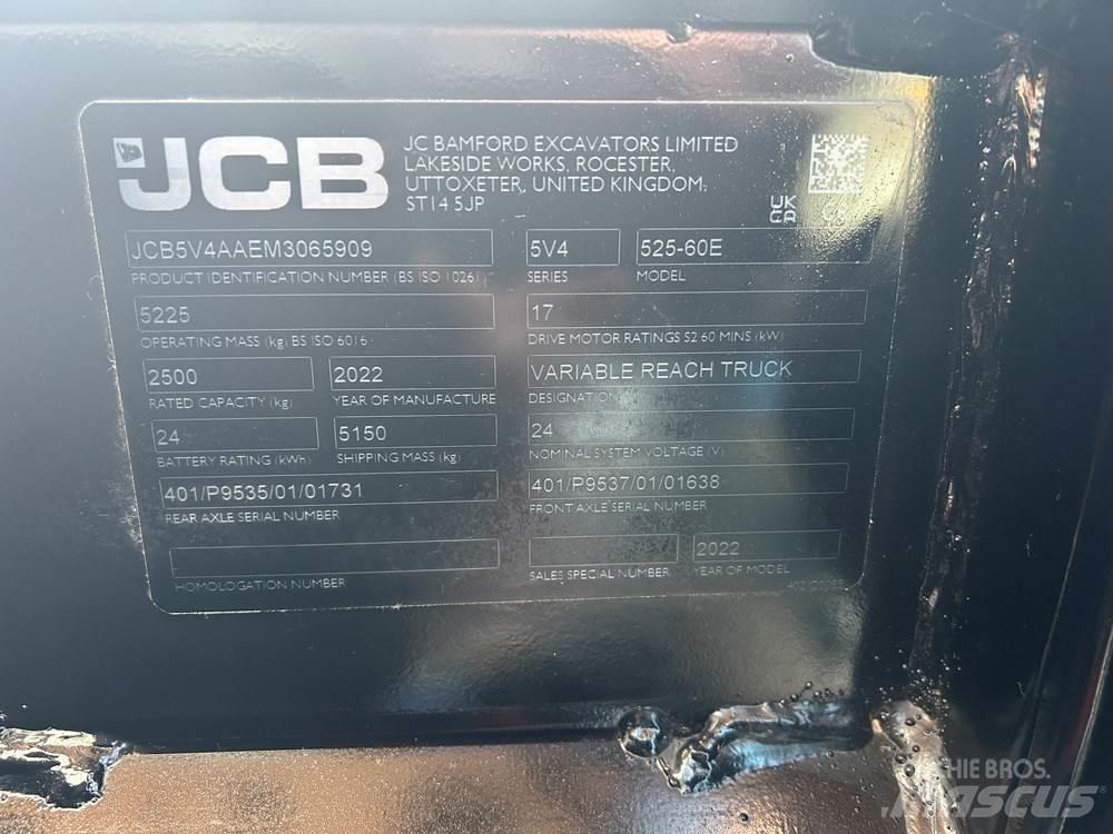 JCB 525-60 E-TECH Teleskoplader