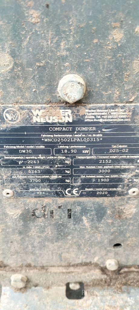 Wacker Neuson DW 30 Dumper - Knickgelenk