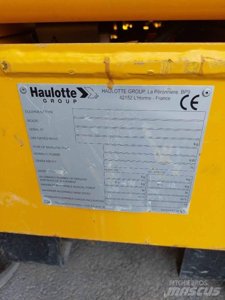 Haulotte Compact 8 Scheren-Arbeitsbühnen