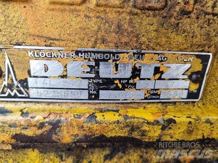  Engines F4L912 Transport Sonstige