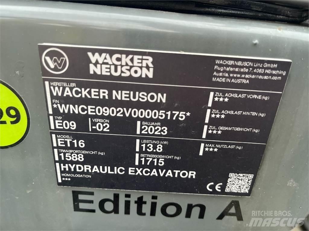 Wacker ET 16 Minibagger < 7t