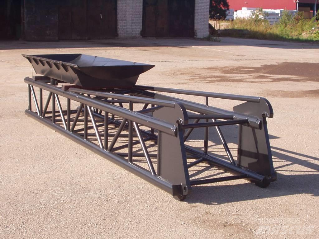 Long arm plough 6 m Schaufeln