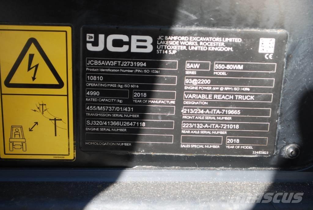 JCB 550-80 Teleskoplader