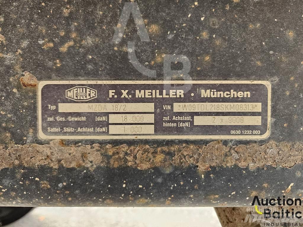 Meiller MZDA 18/2 Curtainsiderauflieger