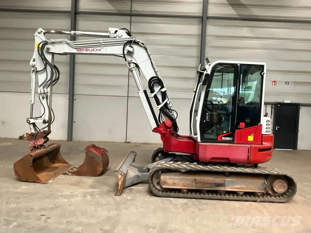 Takeuchi TB 280 FR Midibagger  7t - 12t
