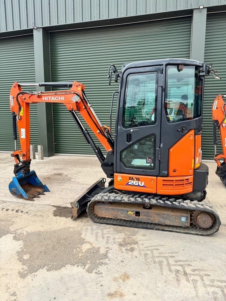 Hitachi ZX 26 U-6 CR Minibagger < 7t