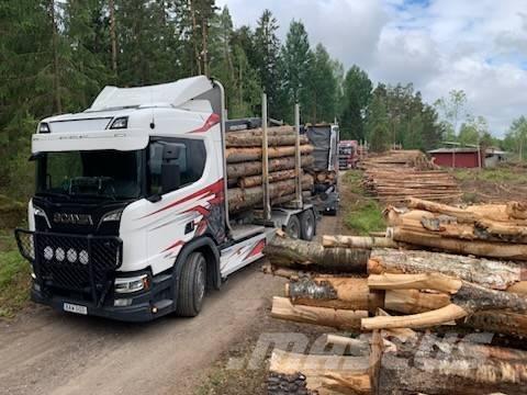Scania R580B6X4NB Holztransporter