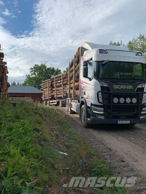 Scania R580B6X4NB Holztransporter