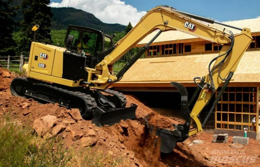 CAT 308 E CR UTHYRES Midibagger  7t - 12t
