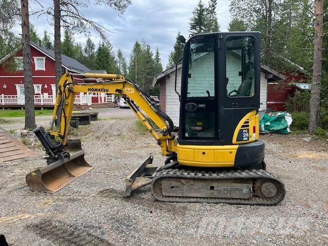 Komatsu PC26MR-3 Minibagger < 7t