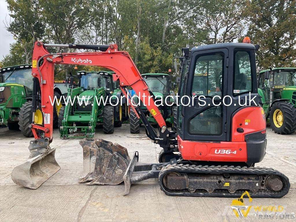 Kubota U 36-4 Minibagger < 7t
