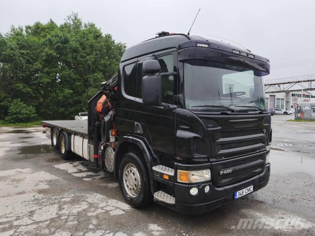 Scania P 420 Kranwagen