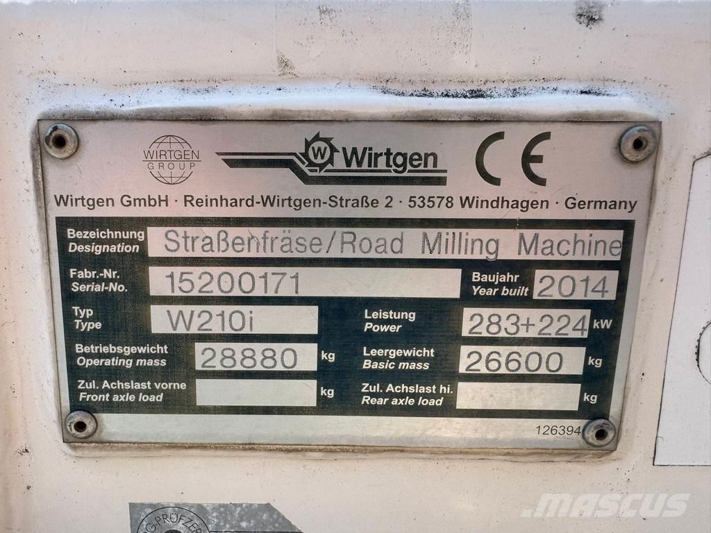 Wirtgen W210i Asphaltfräsen