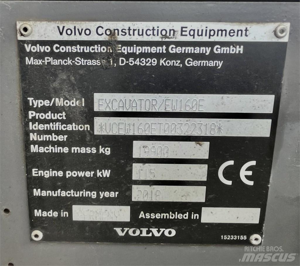 Volvo EW 160 E Mobilbagger