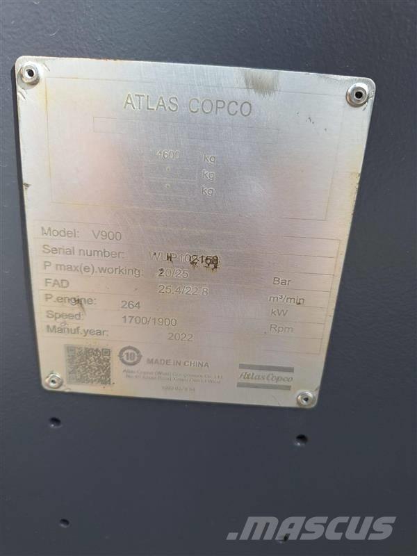Atlas Copco V900 Kompressoren