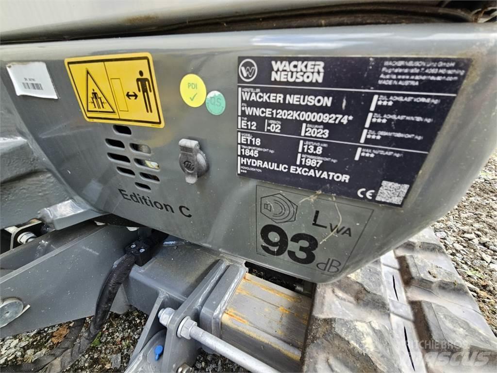 Wacker ET 18 Minibagger < 7t
