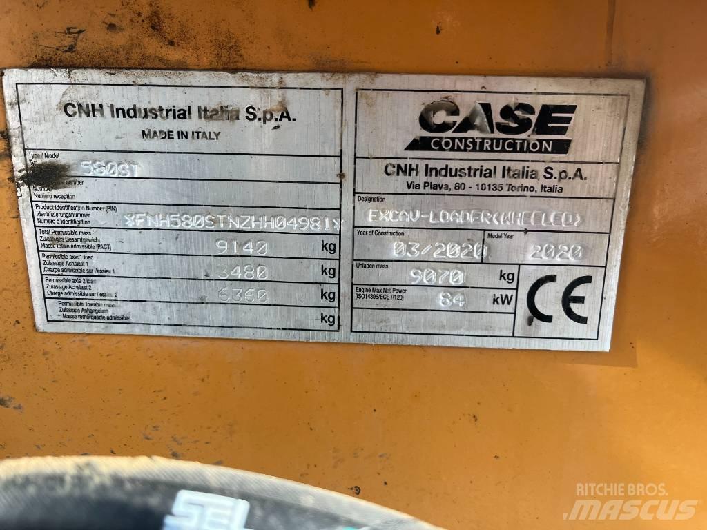 CASE 580 ST Baggerlader
