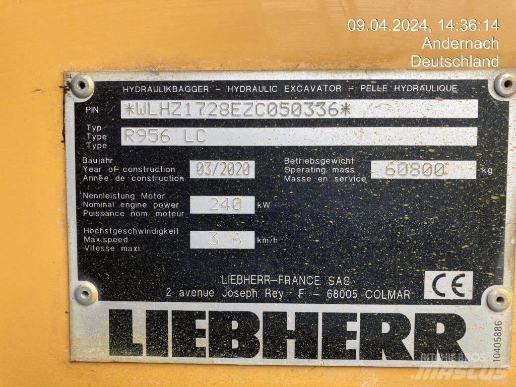 Liebherr R956 LC Raupenbagger