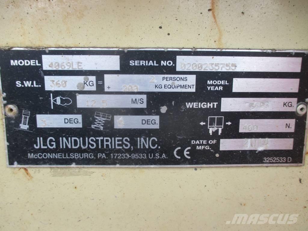 JLG 4069 LE Scheren-Arbeitsbühnen