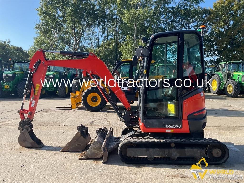 Kubota U 27-4 Minibagger < 7t