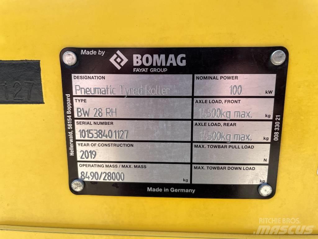 Bomag BW28RH Gummiradwalzen