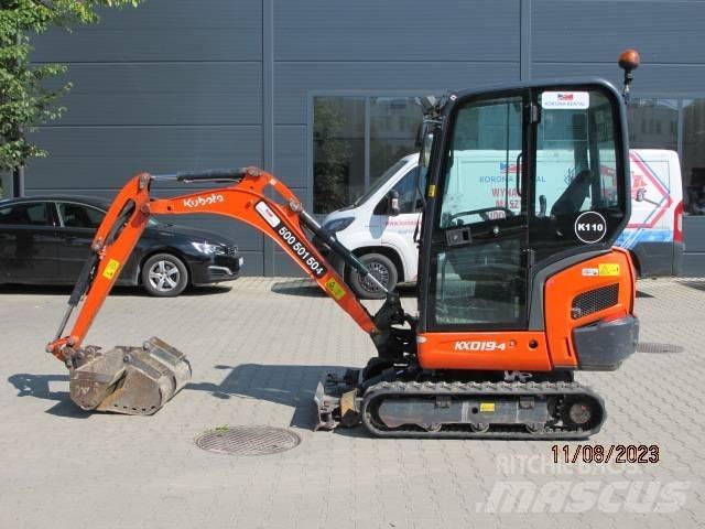 Kubota KX 019-4 Minibagger < 7t