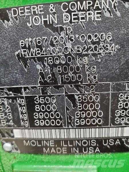 John Deere 8 R 410 Traktoren
