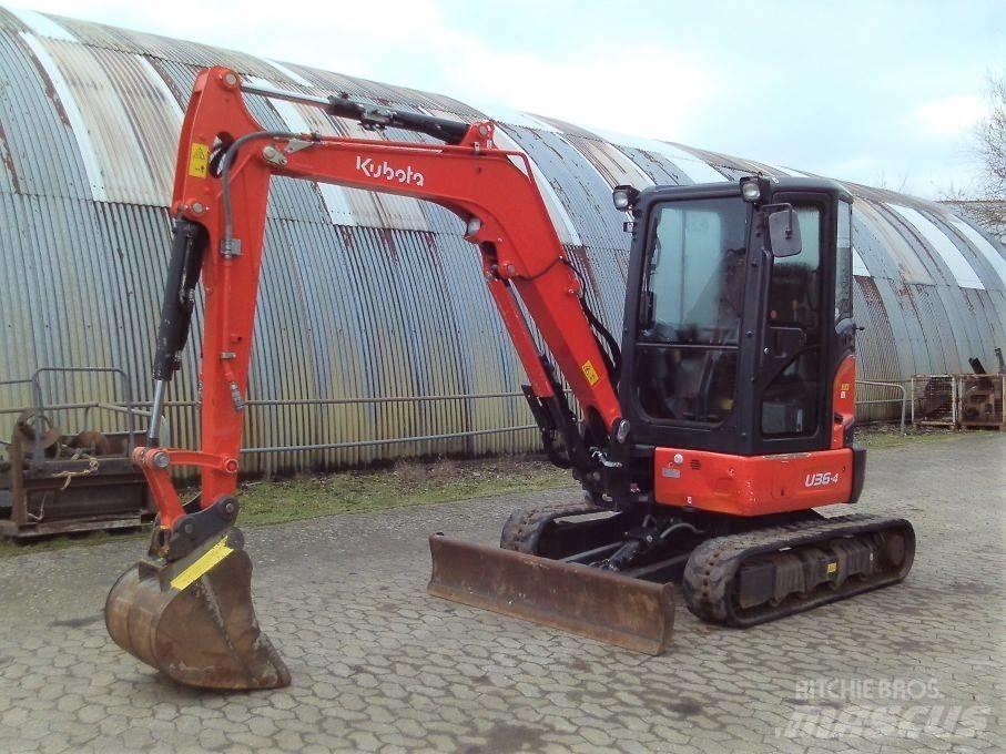 Kubota U 36-4 Minibagger < 7t