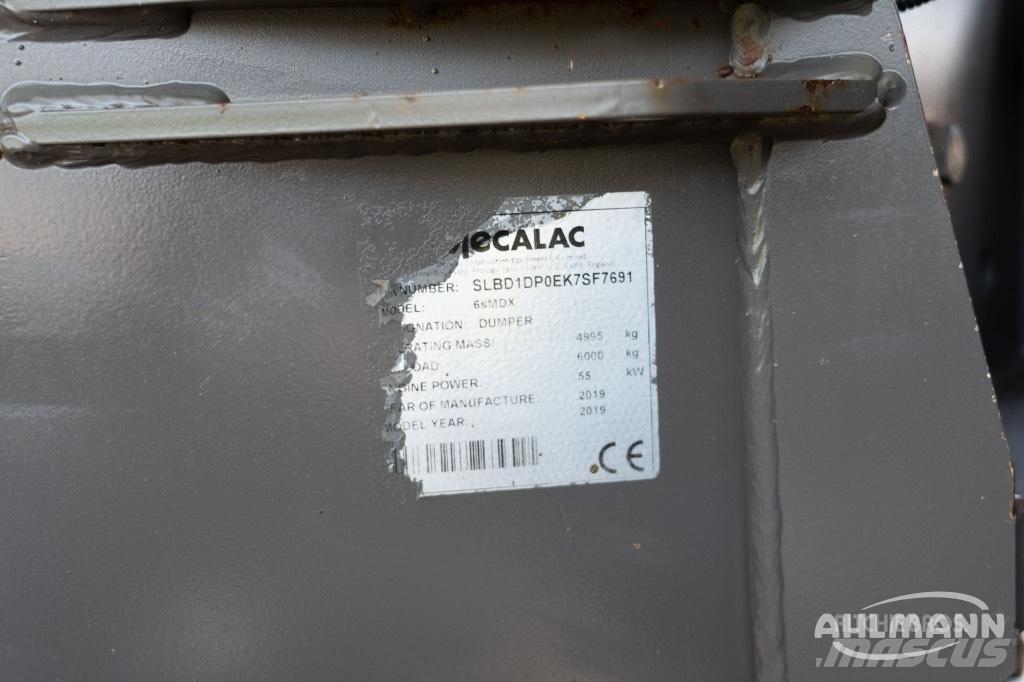 Mecalac 6 MDX Dumper - Knickgelenk