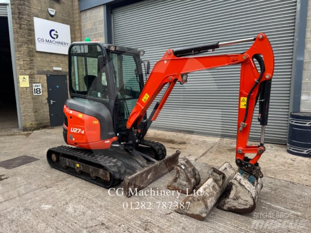 Kubota U 27-4 Minibagger < 7t