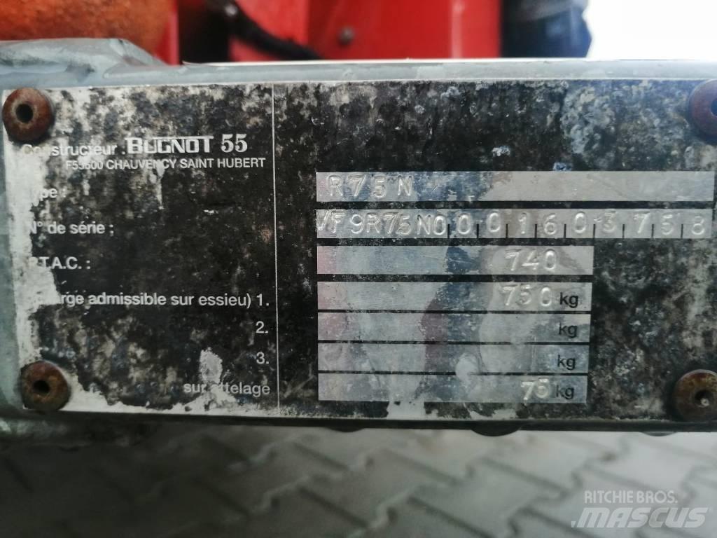 Bugnot BVE55 Forstanhänger/Rückewagen