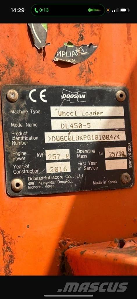 Doosan DL 450-5 Radlader