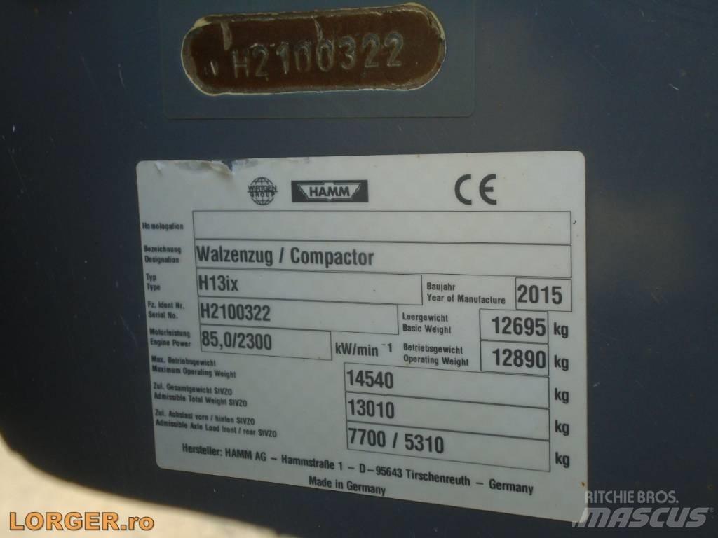 Hamm H13 i x Walzenzüge