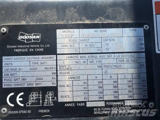 Doosan D30 Plus Diesel heftrucks