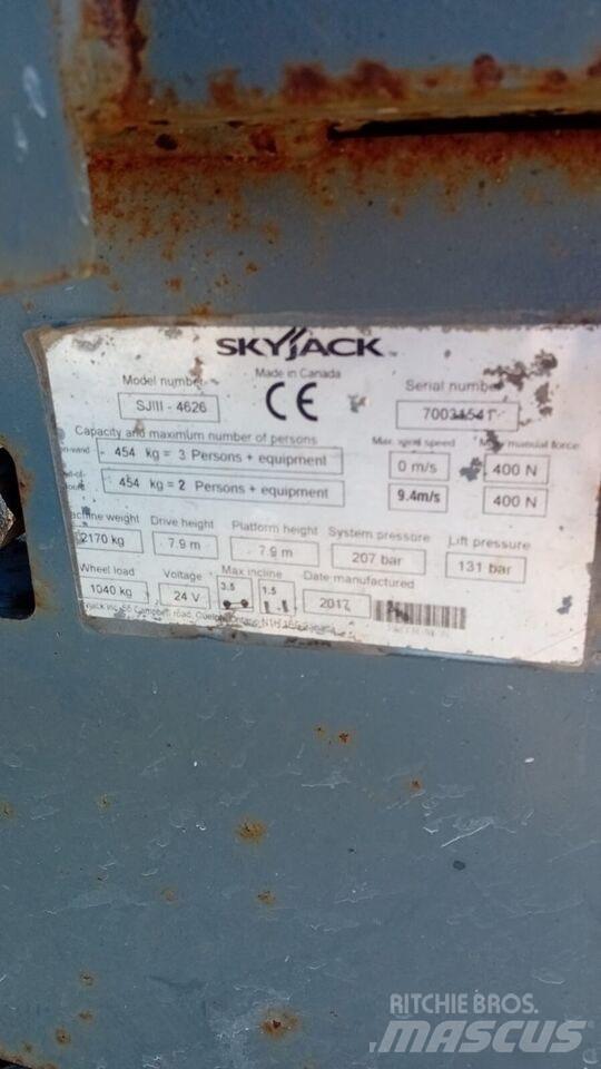 SkyJack SJ4626 Scheren-Arbeitsbühnen