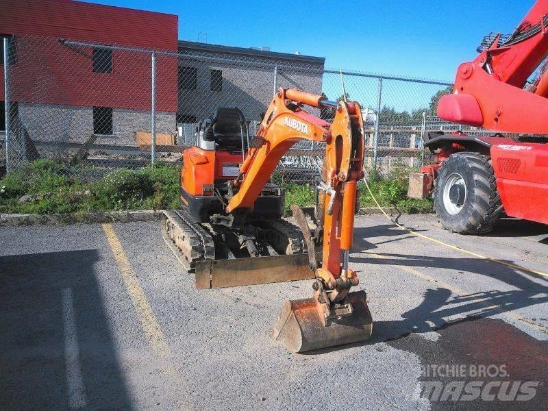 Kubota U 17 Minibagger < 7t