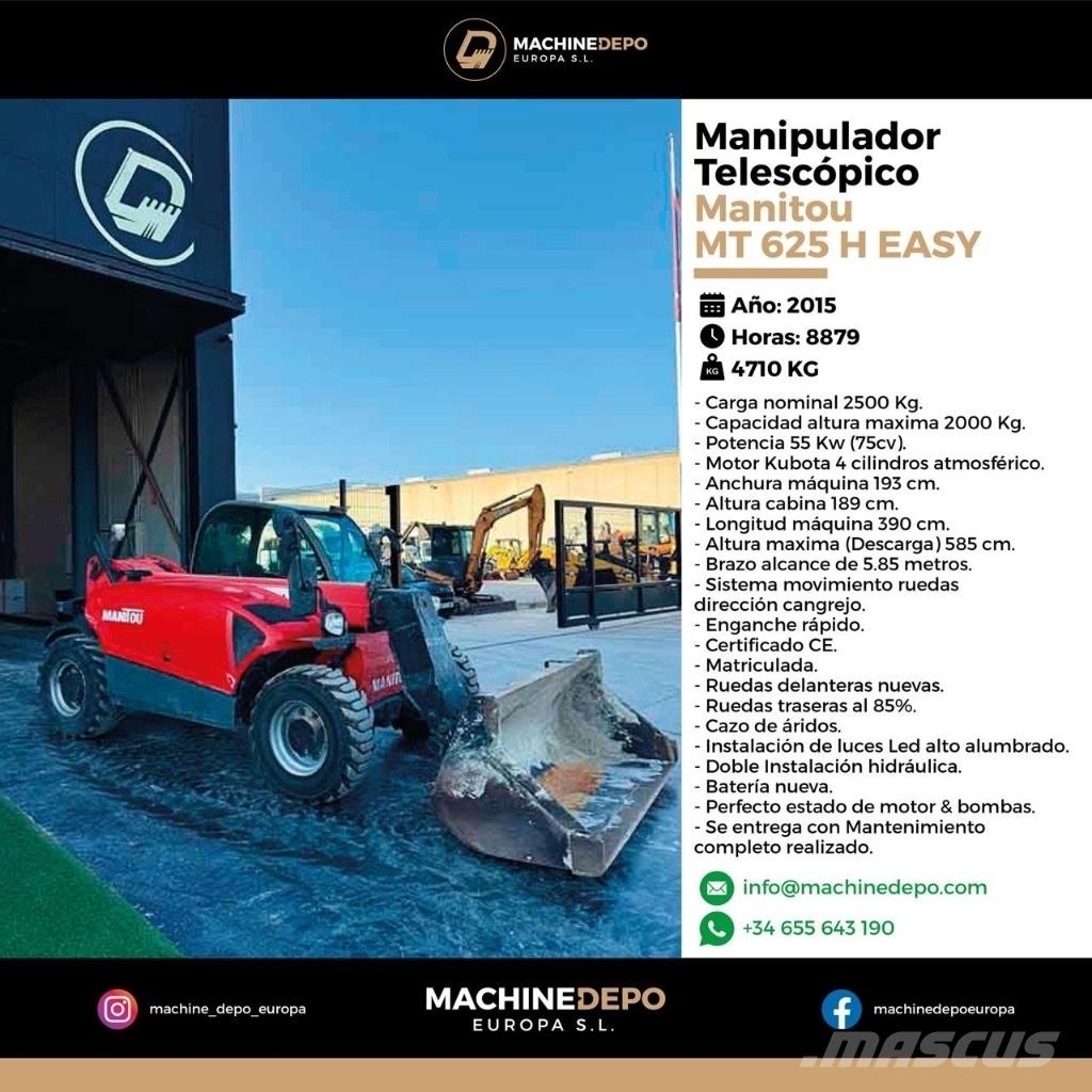 Manitou MT 625 H Teleskoplader
