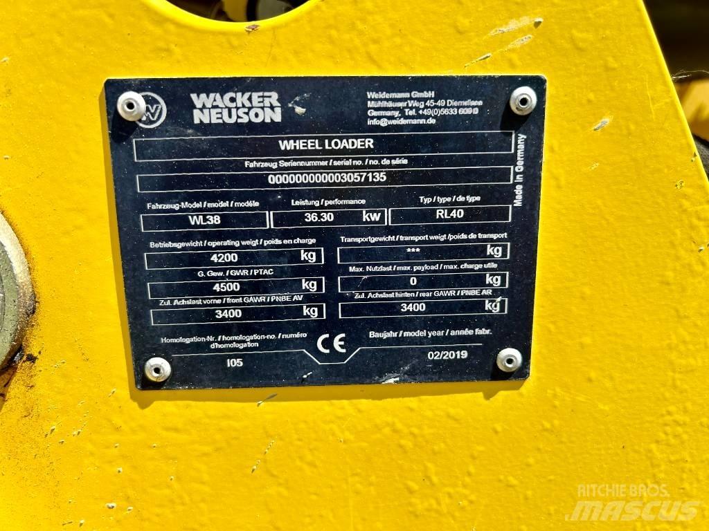 Wacker Neuson WL 38 Radlader