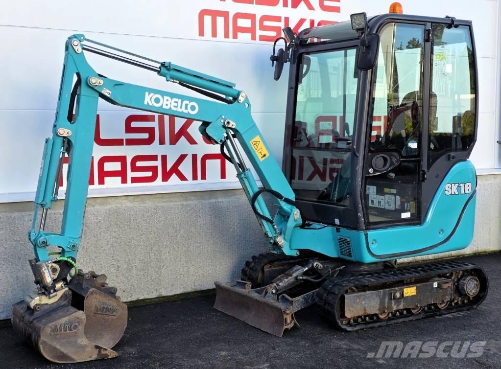 Kobelco SK 18 Minibagger < 7t